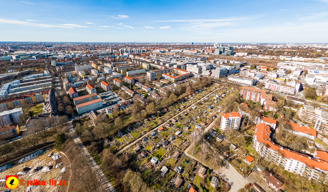 20.02.2023 - der Hachinger Bach zwischen Berg am Laim und Neuperlach